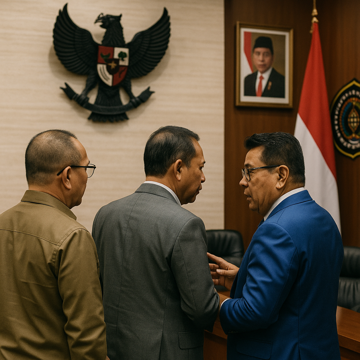 Dasco Pertemukan Hotman Paris dan Ketum PWI Akhmad Munir: Apa yang Terjadi?