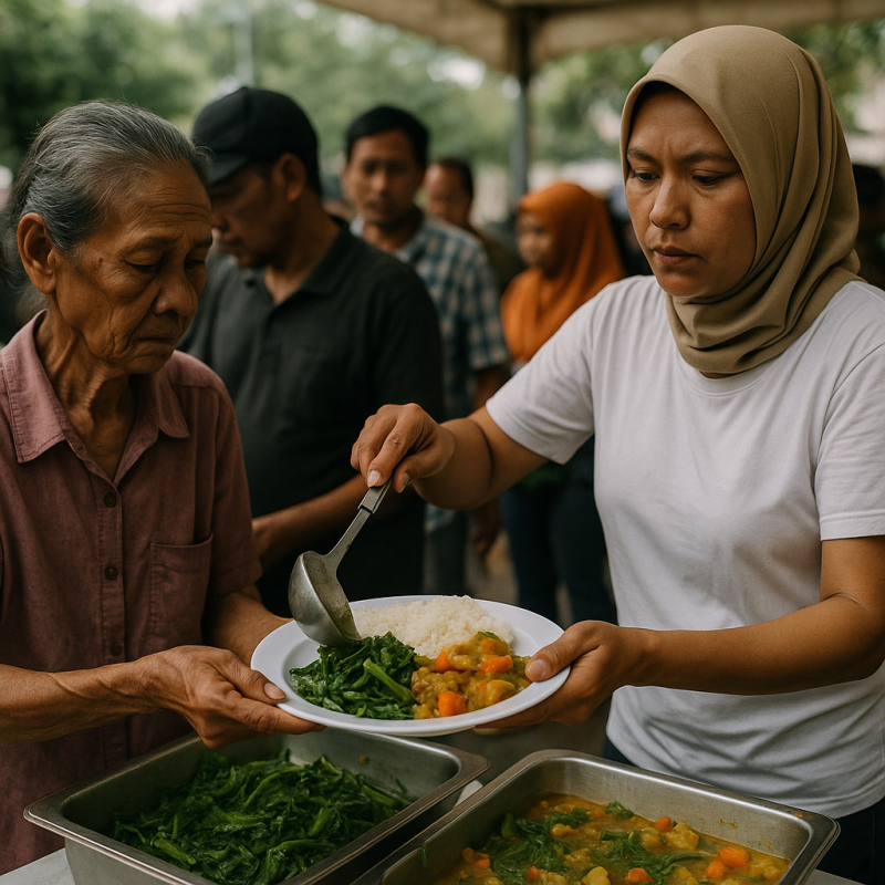 Makan Bergizi Gratis: Inisiatif yang Membantu Masyarakat di Tengah Krisis Ekonomi