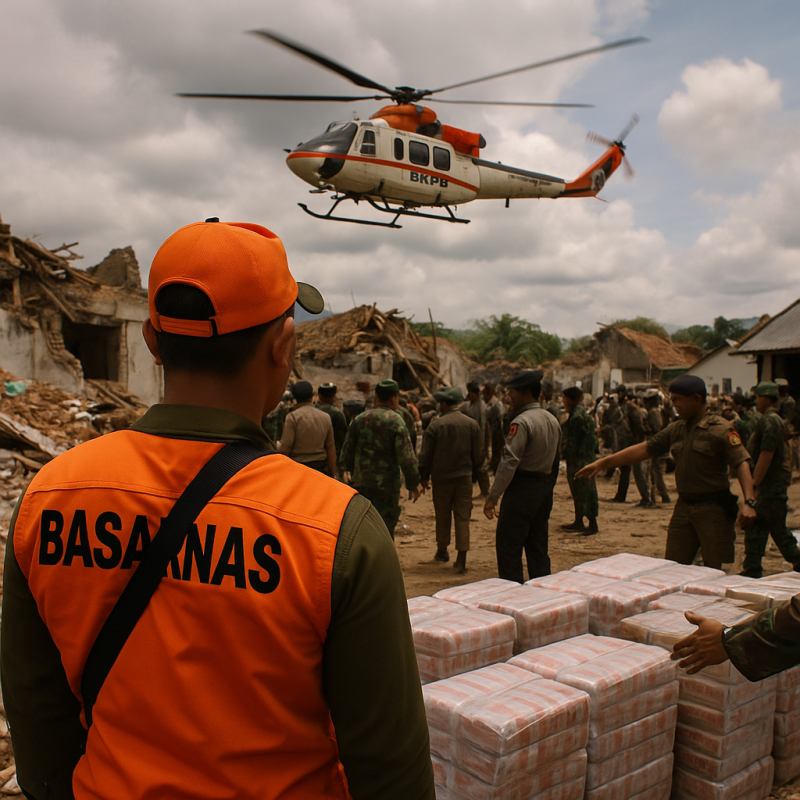 Update Gempa NTT: Ribuan Personel Gabungan Kebut Evakuasi, Prabowo Kirim 50.000 Paket Sembako ke Nagekeo
