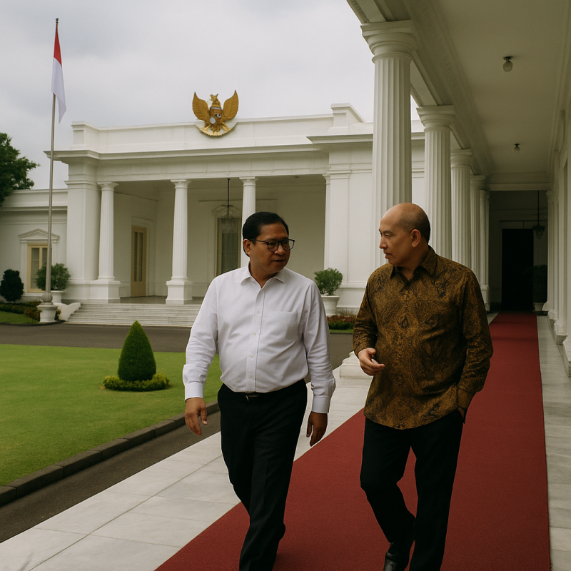 Pramono Anung Bertemu Seskab Teddy di Istana: Pembicaraan Penting