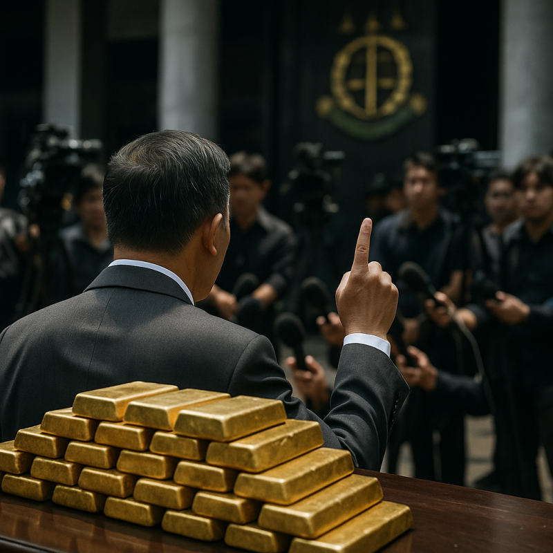 Kuasa Hukum Eks Jampidsus Tantang Kejagung Ungkap Pemilik 74 Kg Emas