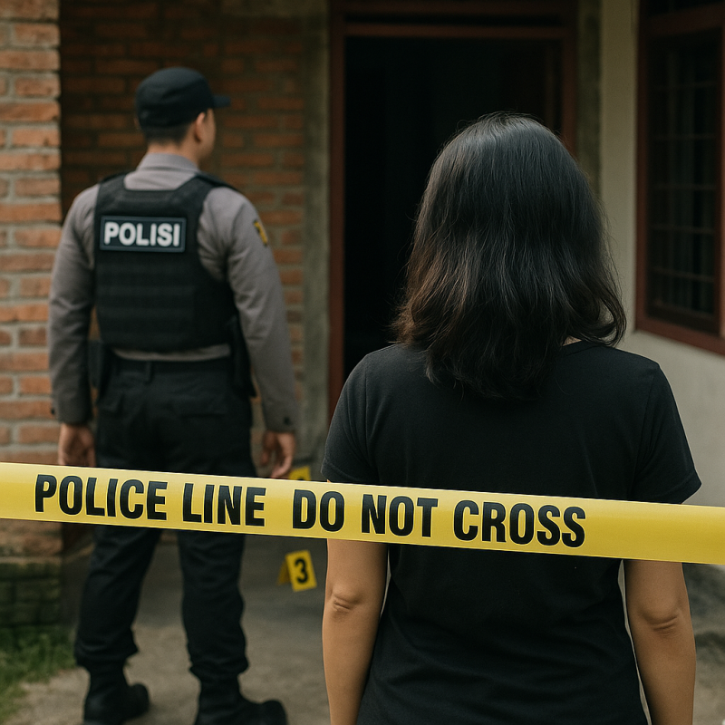 Polda Ralat: Wanita Medan Tewas Ternyata Eks Istri Polisi