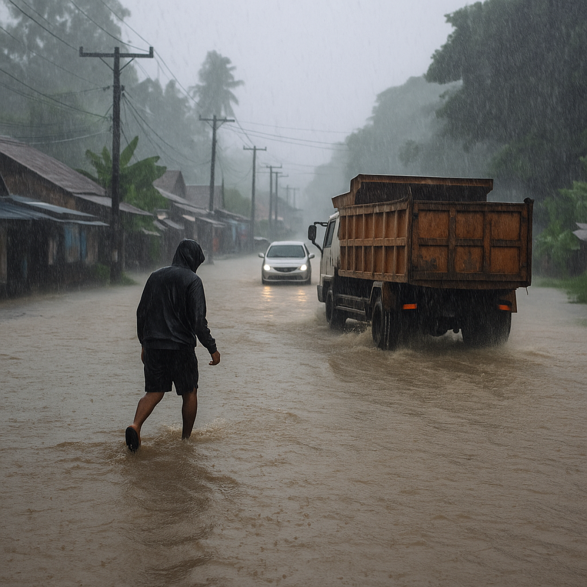 Hujan Deras di Simalungun: Dampak Terhadap Infrastruktur dan Masyarakat