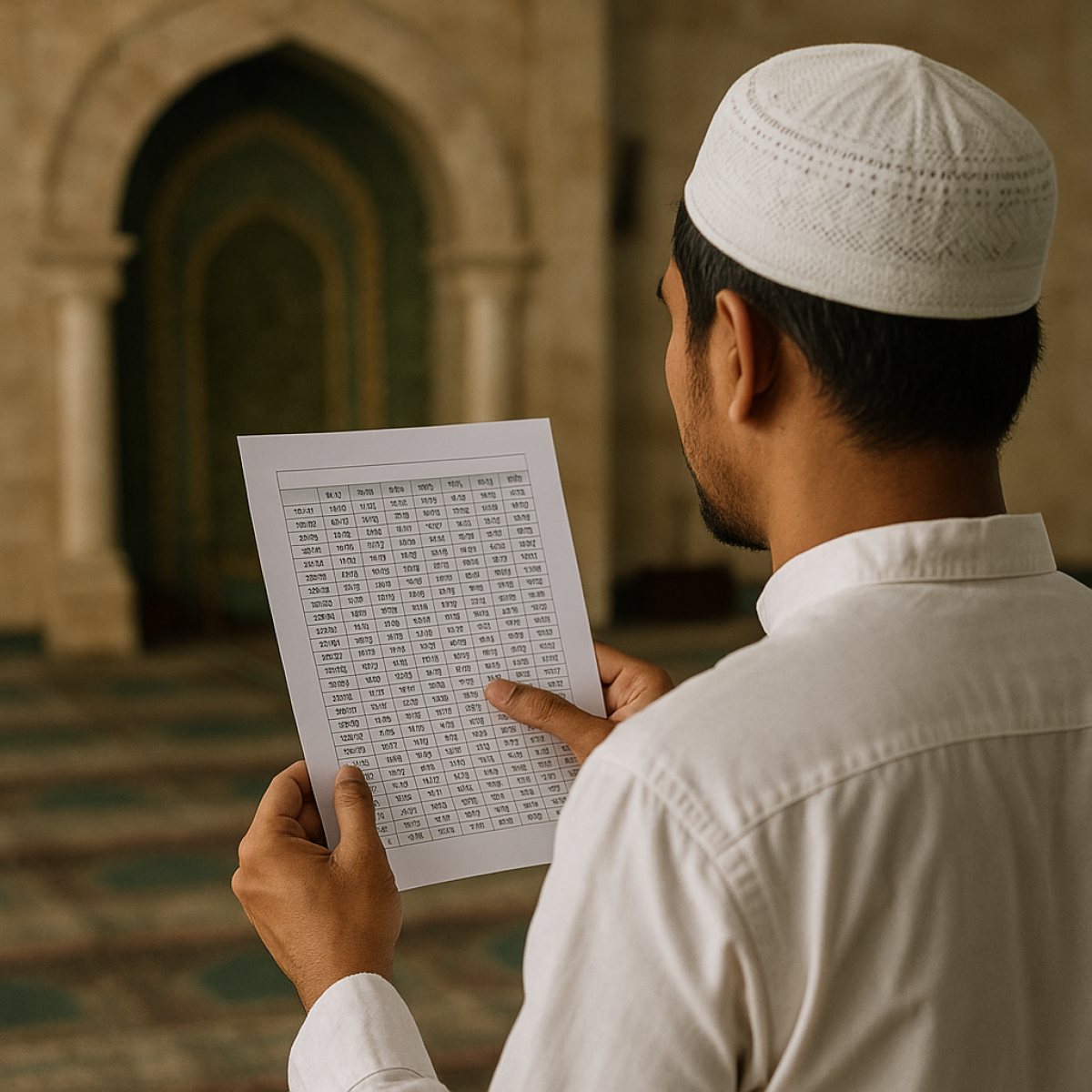 Jadwal Shalat Lengkap untuk Seluruh Wilayah Indonesia