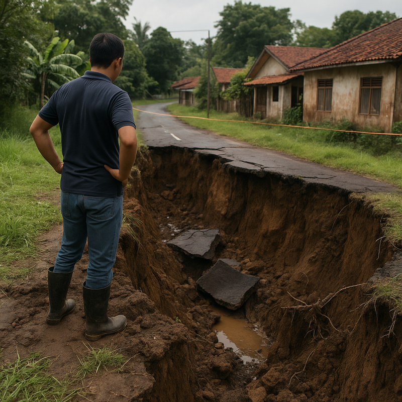 Fenomena Ambles Tanah: Penyebab dan Solusi di Daerah Rawan