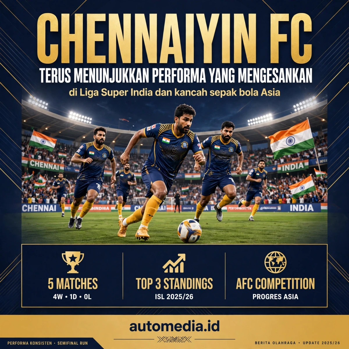 Chennaiyin FC: Tim Sepak Bola India yang Mengguncang Liga Super