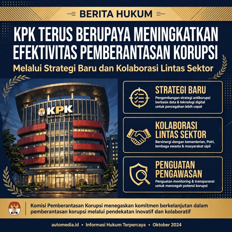 KPK Perkuat Langkah Pemberantasan Korupsi di Indonesia