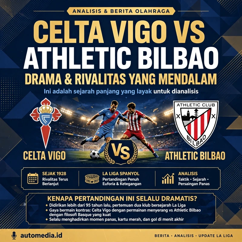 Celta vs Athletic: Rivalitas Klasik di La Liga