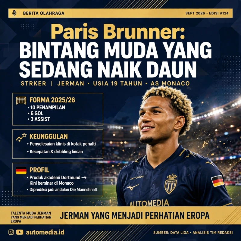 Paris Brunner: Bintang Muda yang Sedang Naik Daun