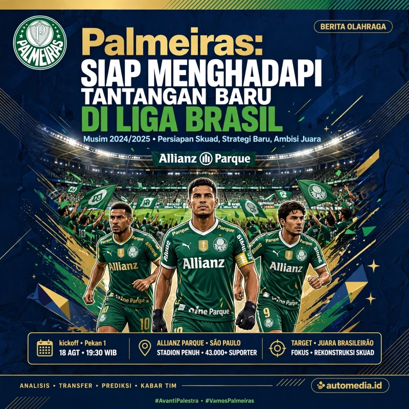 Palmeiras: Siap Menghadapi Tantangan Baru di Liga Brasil