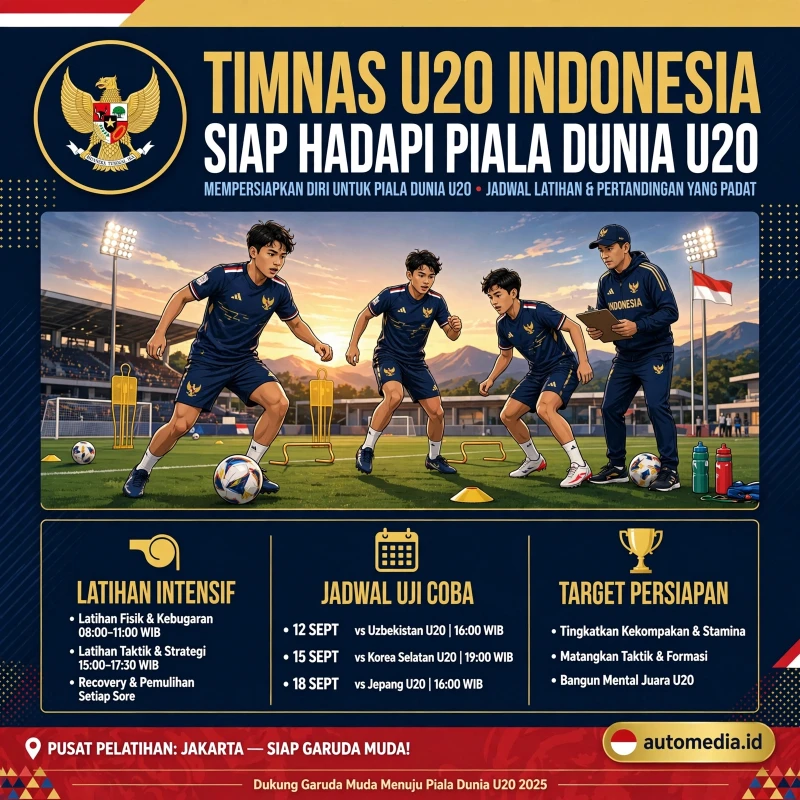 Jadwal Timnas U20: Persiapan Menuju Piala Dunia