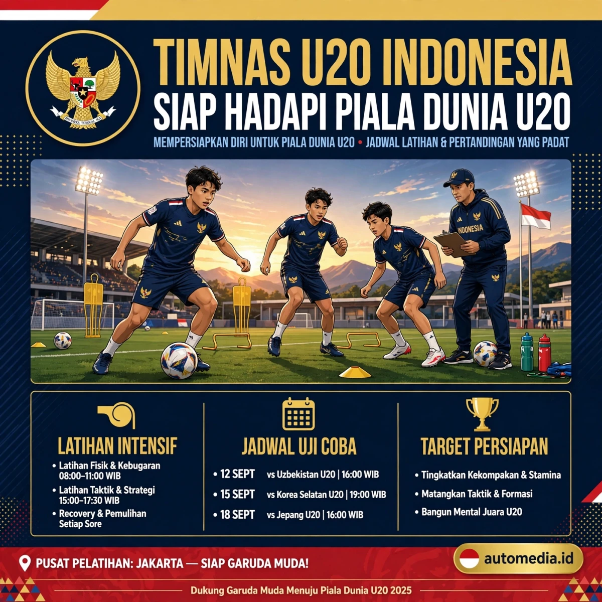 Jadwal Timnas U20: Persiapan Menuju Piala Dunia