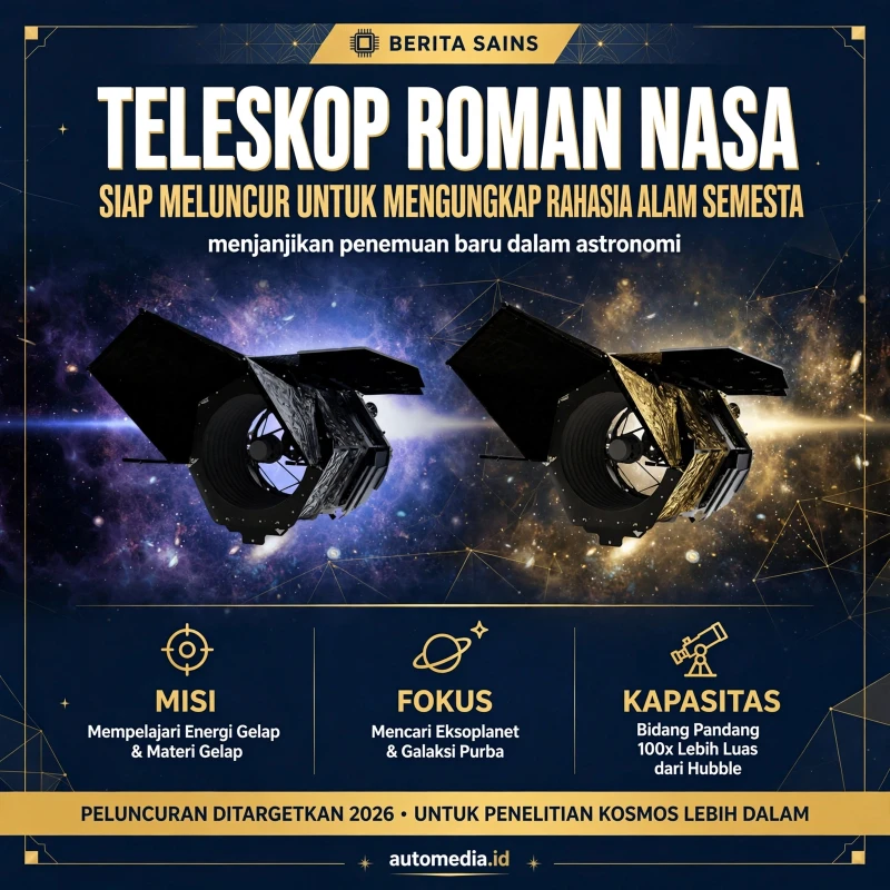 Teleskop Roman NASA: Menyongsong Era Baru Astronomi