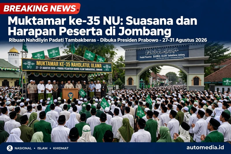 Muktamar ke-35 NU: Suasana dan Harapan Peserta di Jombang