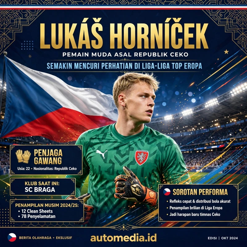 Lukáš Horníček: Bintang Muda yang Mencuri Perhatian di Eropa