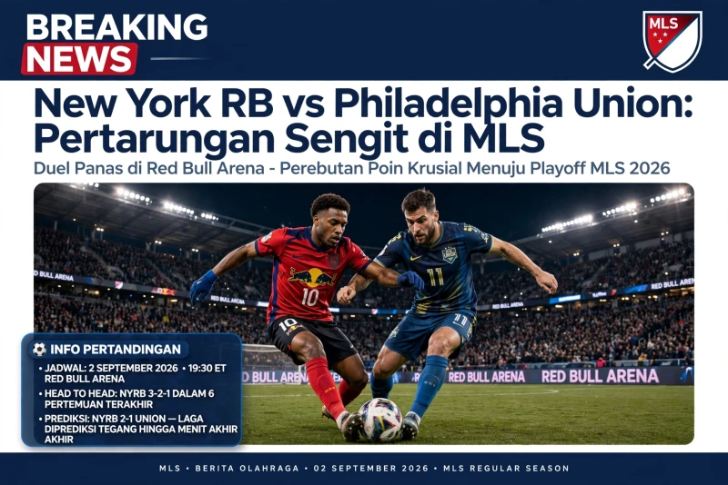 New York RB vs Philadelphia Union: Pertarungan Sengit di MLS