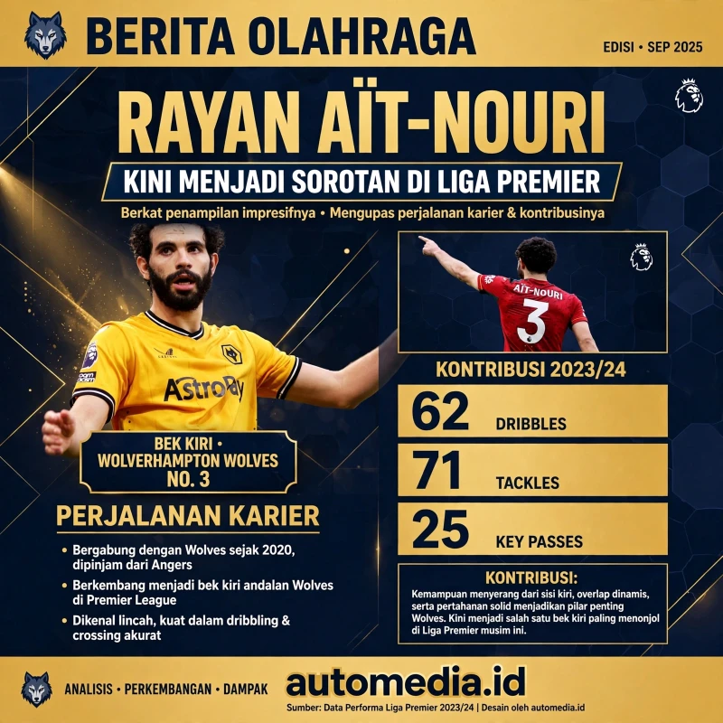 Rayan Aït-Nouri: Bintang Muda yang Bersinar di Liga Premier