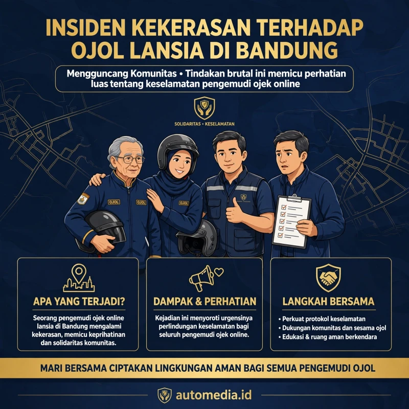 Kekerasan Terhadap Ojol Lansia di Bandung: Apa yang Terjadi?