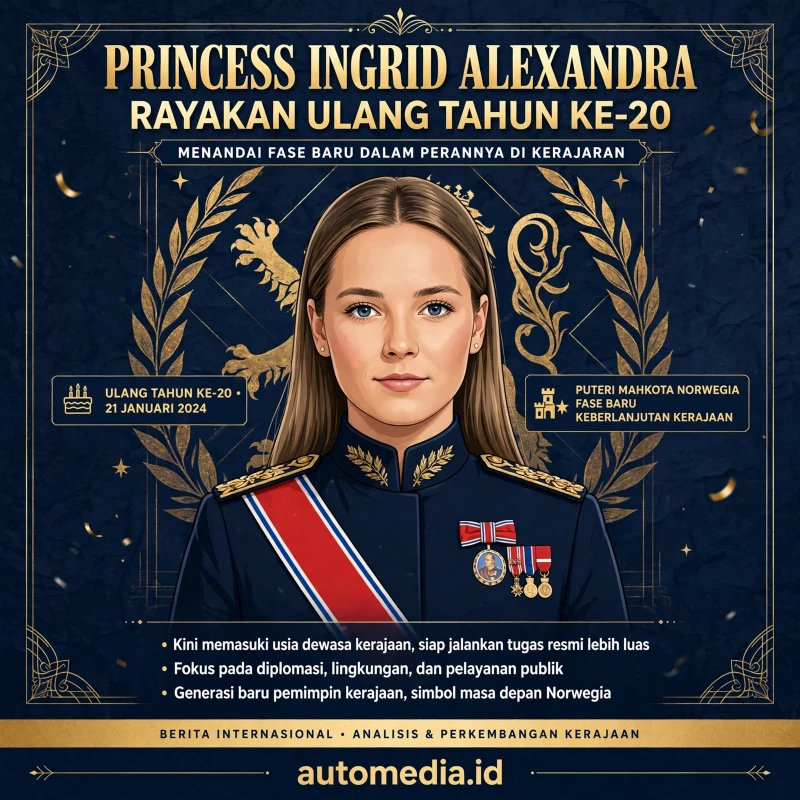 Princess Ingrid Alexandra: Momen Bersejarah bagi Kerajaan Norwegia