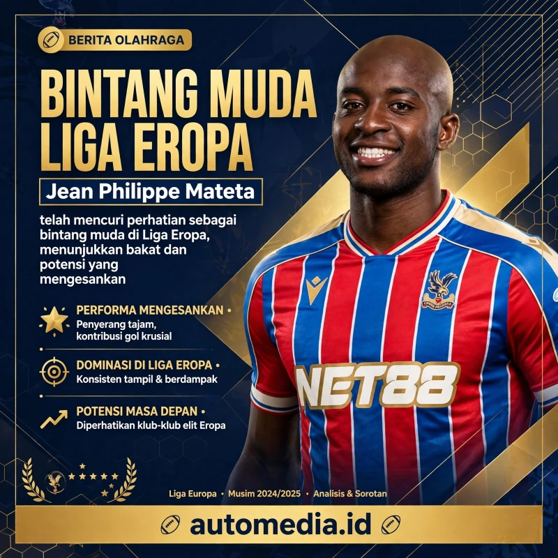 Jean Philippe Mateta: Bintang Muda yang Bersinar di Liga Eropa