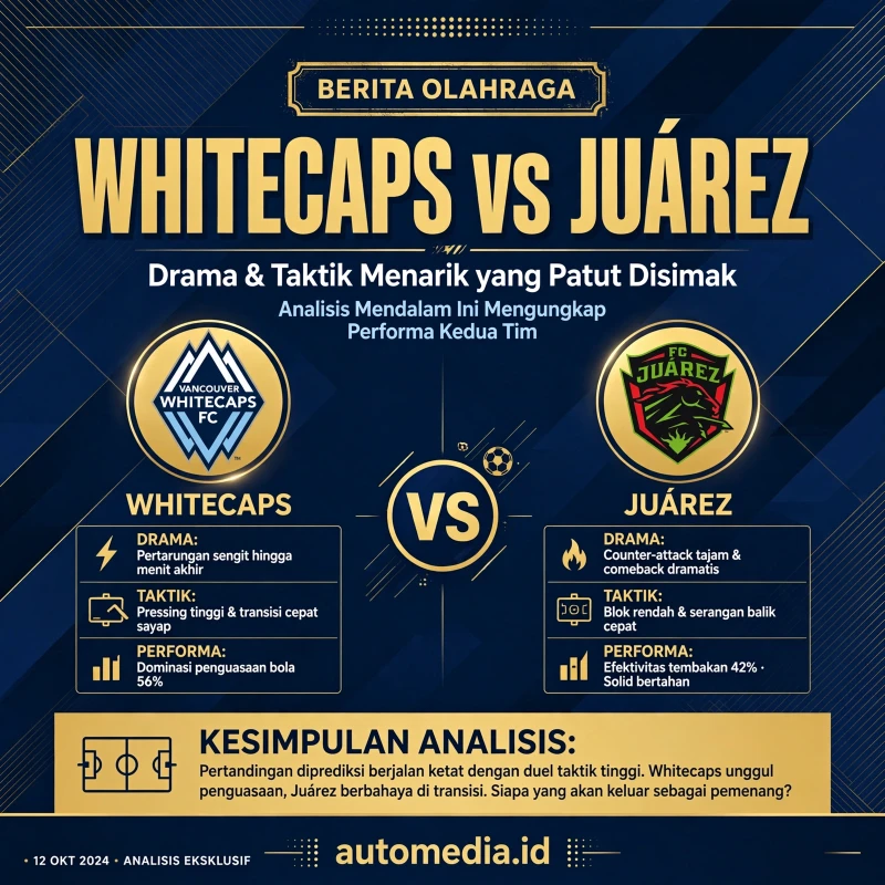 Whitecaps Vs Juárez: Analisis Taktik dan Performa Tim