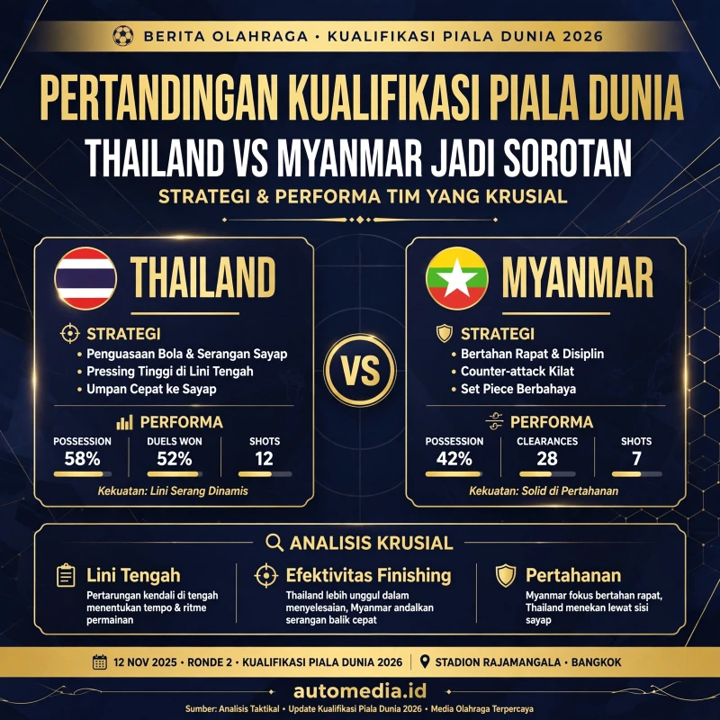 Thailand vs Myanmar: Pertarungan Sengit di Kualifikasi Piala Dunia