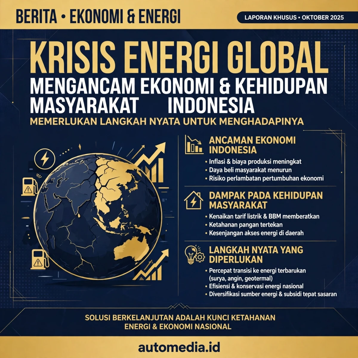 Krisis Energi Global: Ancaman dan Solusi untuk Indonesia