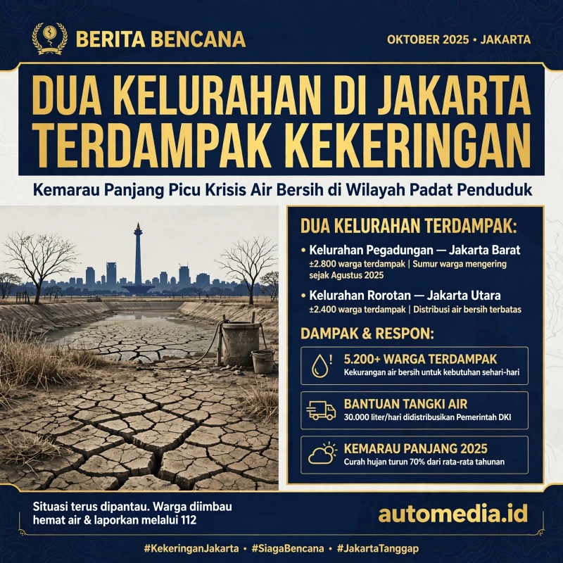 Kemarau Panjang: Dampak Kekeringan di Jakarta