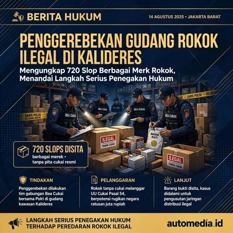 Penggerebekan Gudang Rokok Ilegal di Kalideres: Apa Selanjutnya?