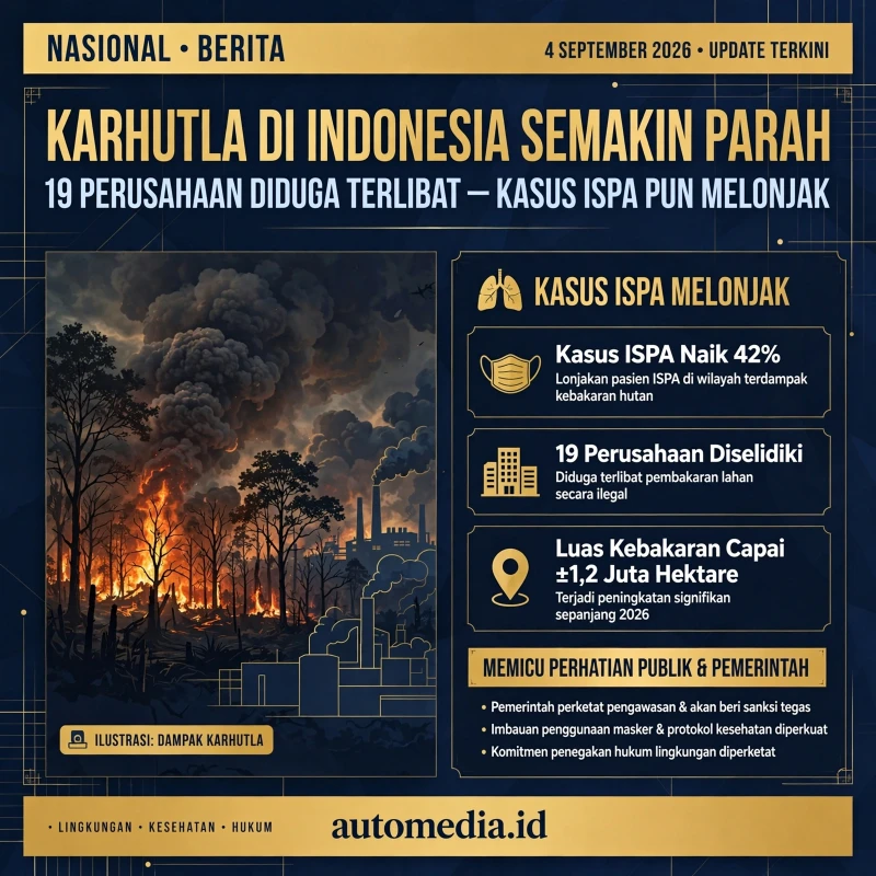 Karhutla Meningkat: 19 Perusahaan Diduga Terlibat, Apa Tindakan Selanjutnya?