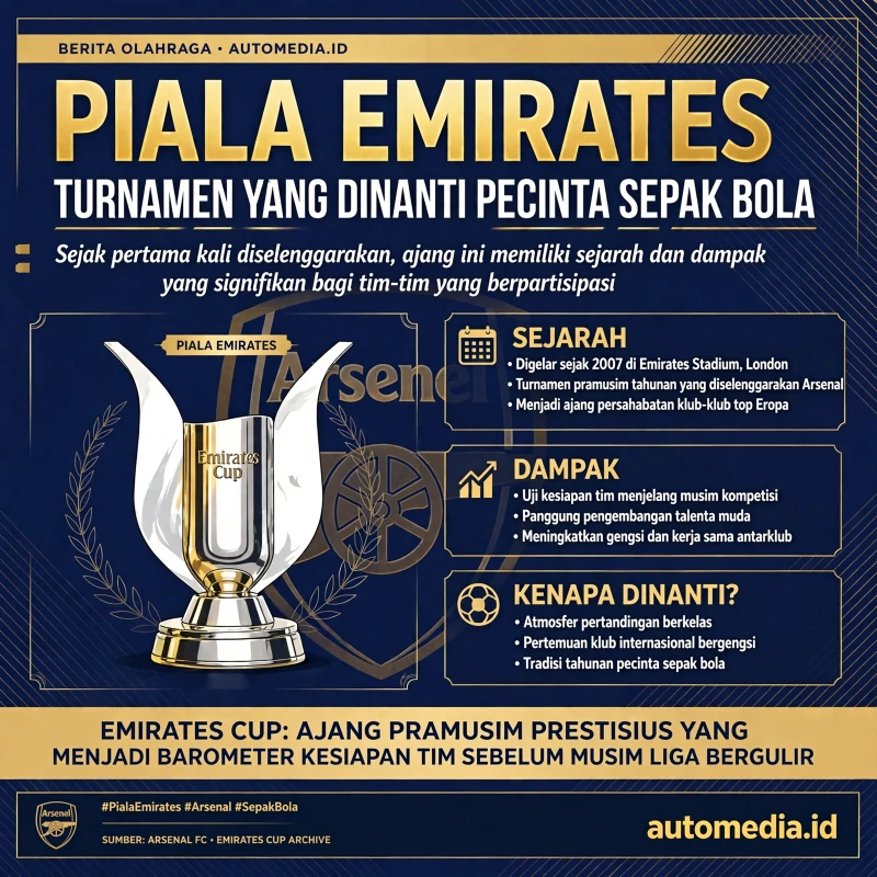 Piala Emirates: Ajang Prestisius yang Menarik Perhatian Pecinta Sepak Bola