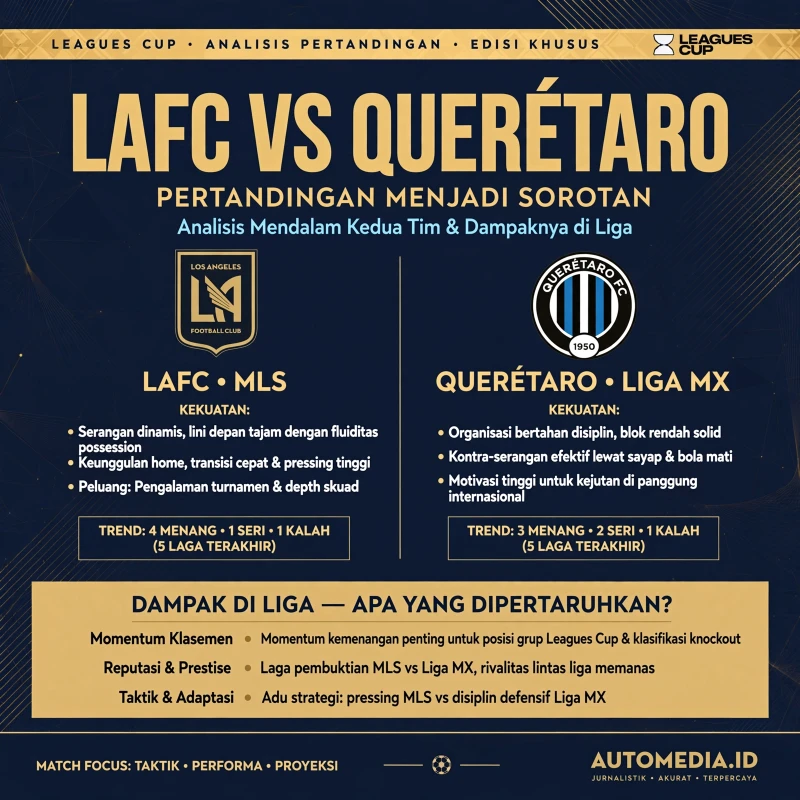 LAFC vs Queretaro: Pertarungan Seru di Liga Internasional