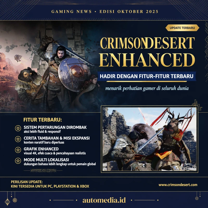 Crimson Desert Enhanced: Game yang Menawarkan Pengalaman Baru