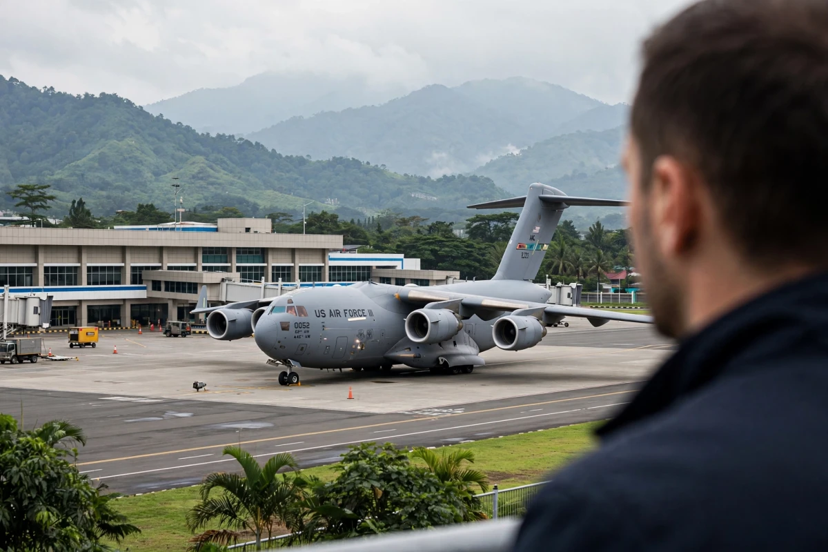 Pesawat Jumbo Militer AS Mendarat di Bandung, Wali Kota Berikan Penjelasan