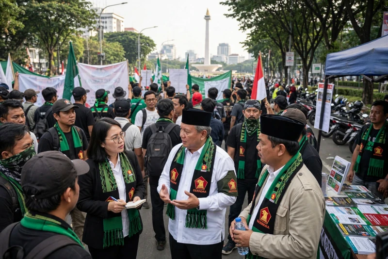 Politikus Partai Gerindra dan Unjuk Rasa RUU Perampasan Aset