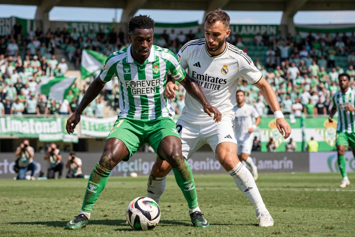 Real Betis vs Real Madrid: Pertarungan Sengit di Papan Klasemen