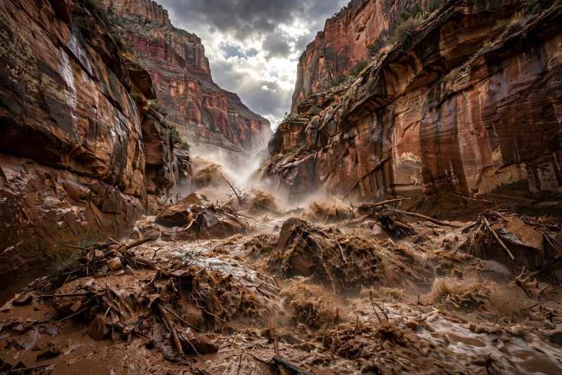Banjir Bandang Melanda Grand Canyon AS: Fenomena Alam yang Mengkhawatirkan