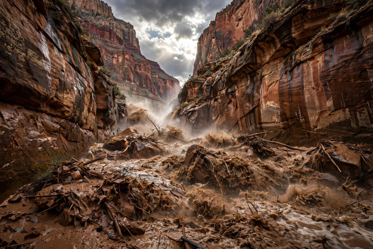 Banjir Bandang Melanda Grand Canyon AS: Fenomena Alam yang Mengkhawatirkan