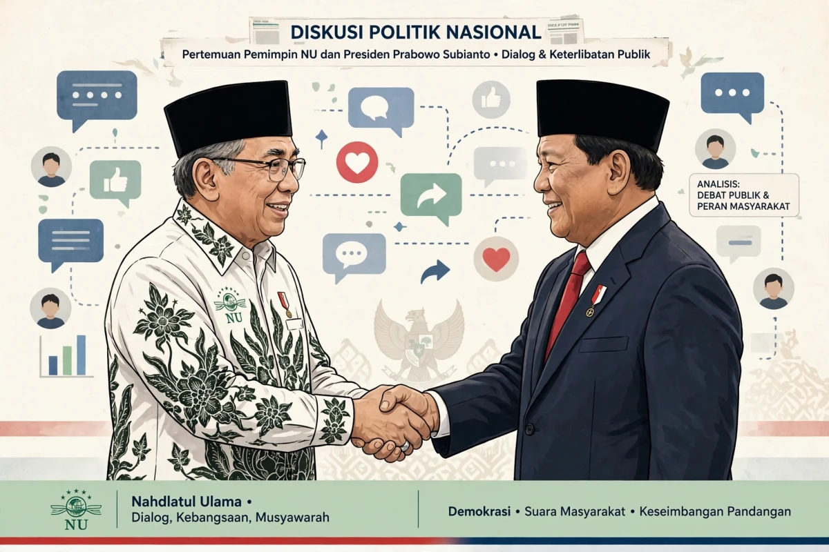 Ketua Umum PBNU Dikecam Netizen karena Dukungan kepada Prabowo