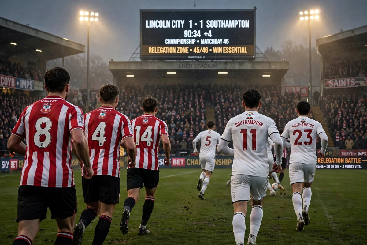 Lincoln City vs Southampton: Pertandingan Menarik di Liga Inggris