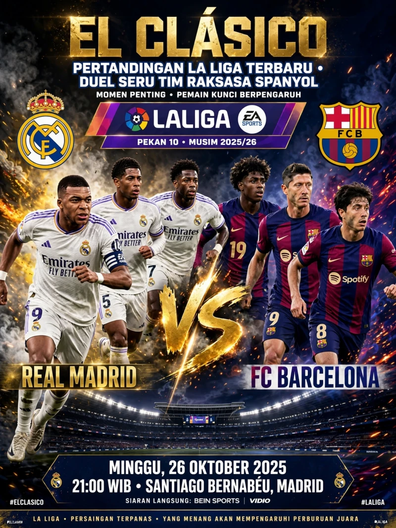 Pertandingan La Liga: Duel Seru Antara Tim Raksasa di Spanyol