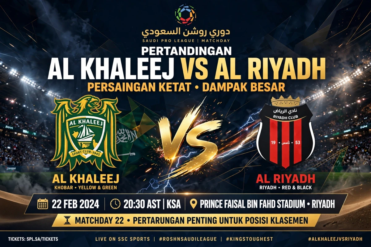 Al Khaleej Vs Al Riyadh: Duel Seru di Liga Arab