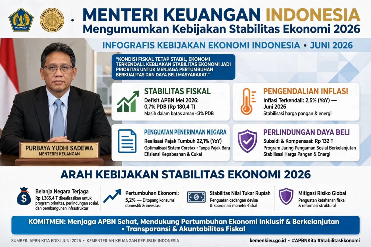 Menteri Keuangan Indonesia: Kebijakan Terbaru Hadapi Krisis Ekonomi