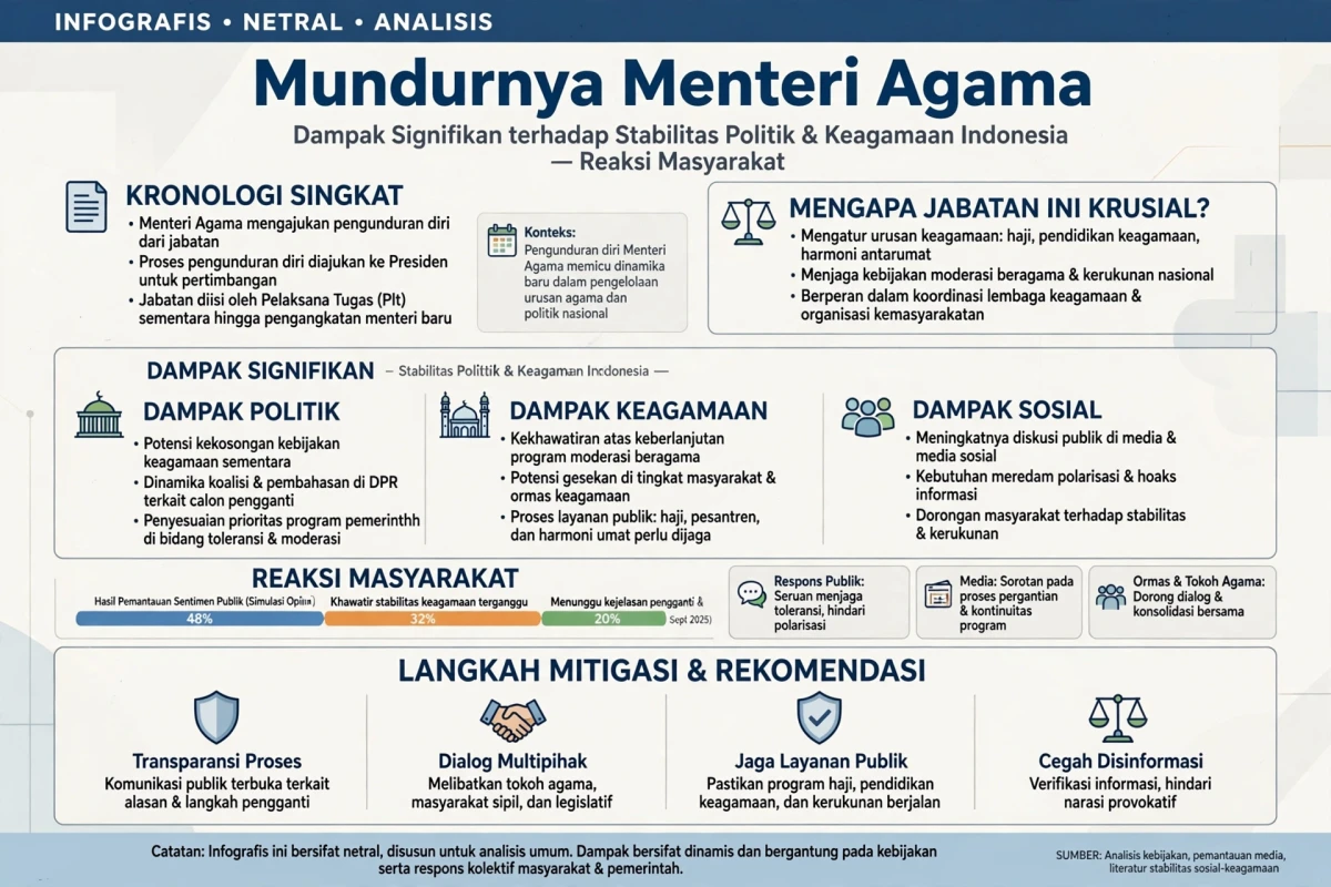 Menteri Agama Mundur: Dampak dan Reaksi Publik