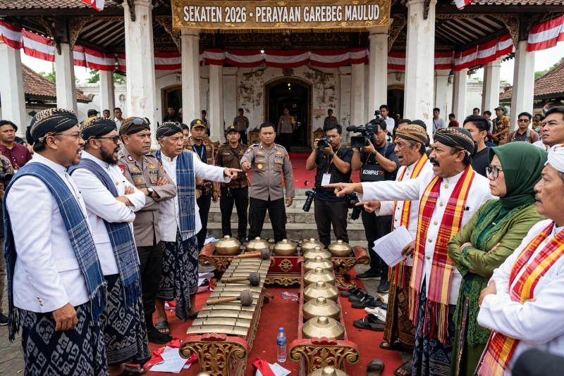 Ribut Gamelan Sekaten Keraton Solo: Kubu Purbaya Polisikan LDA