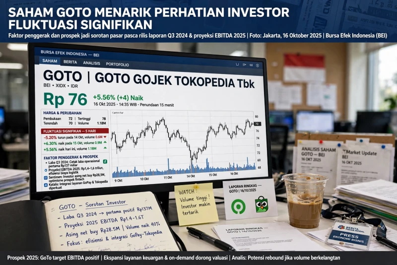 Analisis Pergerakan Saham Goto: Peluang dan Tantangan