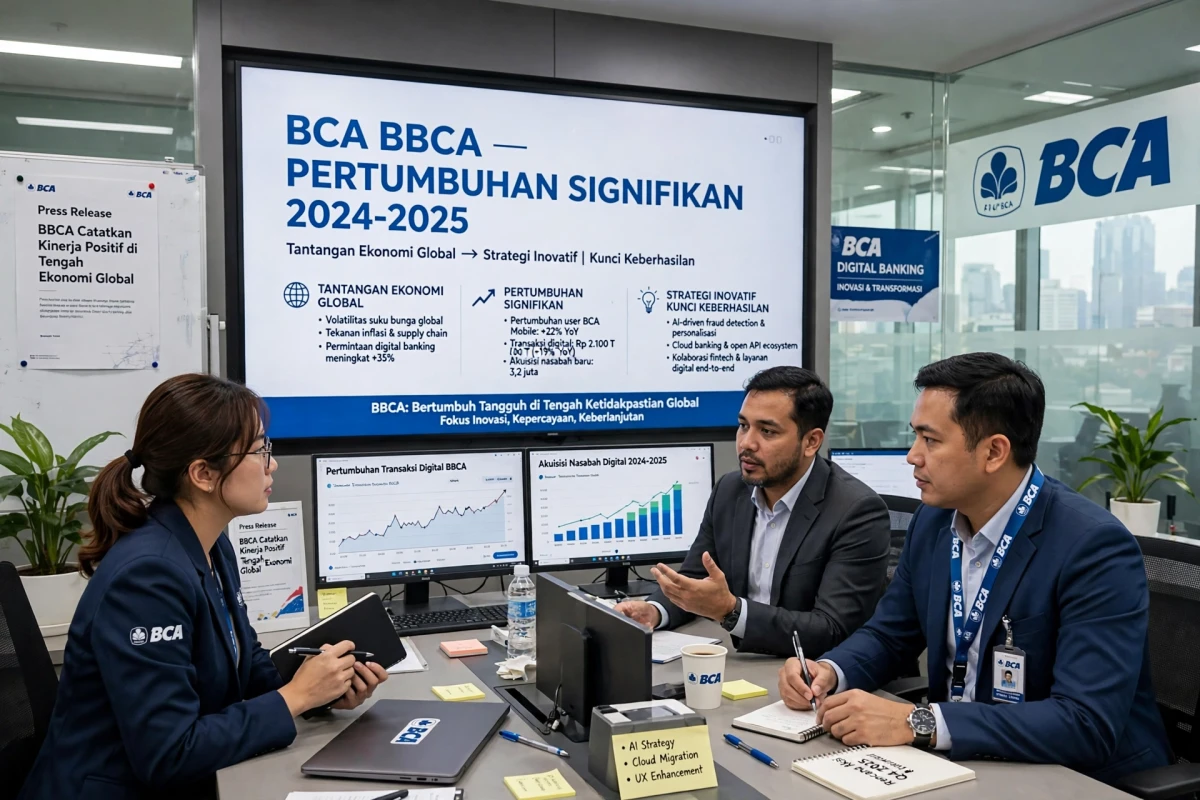 Analisis Keuangan: Pertumbuhan BBCA di Tengah Ketidakpastian Ekonomi
