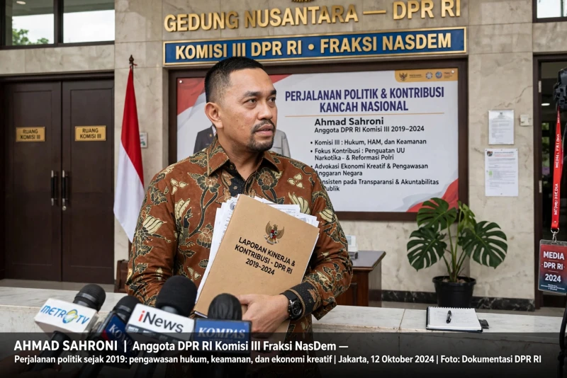 Ahmad Sahroni: Peran dan Kontribusi dalam Dunia Politik