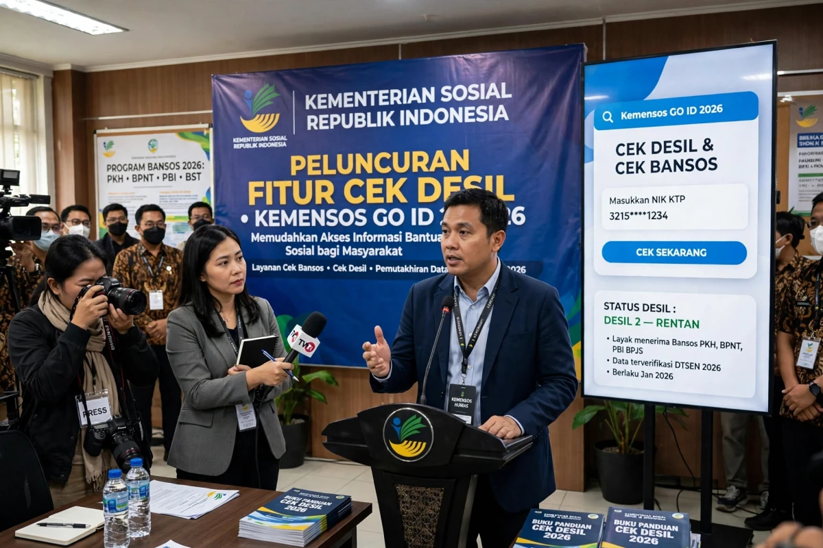 Cek Desil Kemensos GO ID 2026: Apa yang Perlu Diketahui?