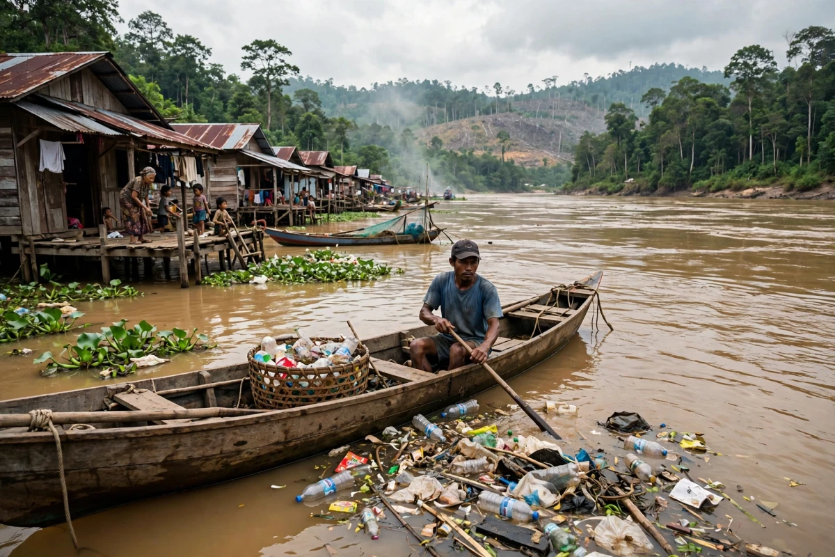 Sungai Barito: Sumber Kehidupan dan Tantangan Lingkungan